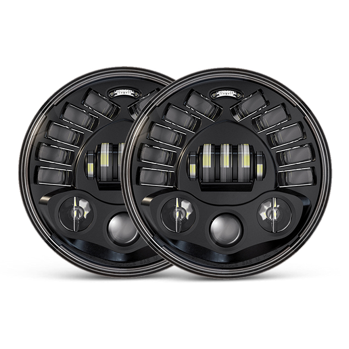 Matrix 7 inch LED Motorcycle Replacement headlight J001N Buy led